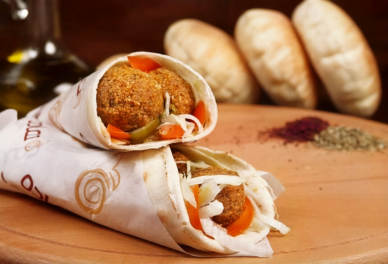 Shawarma de Falafel Mediano